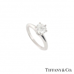 Tiffany & Co. Setting Band Ring 1.07ct D/IF XXX